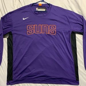 Nike NBA Phoenix Suns Warm Up Long Sleeve Jersey